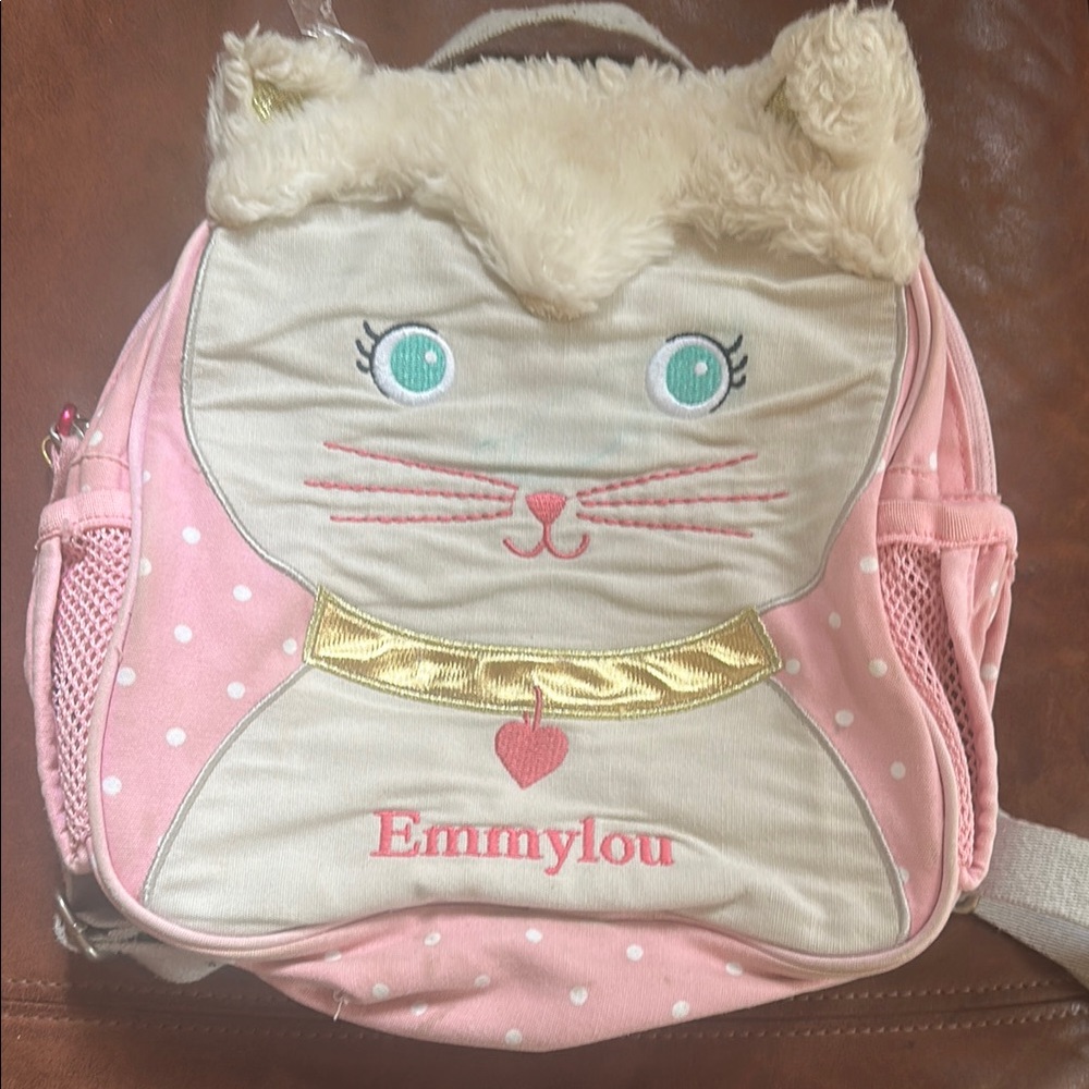 Pink Cat Backpack